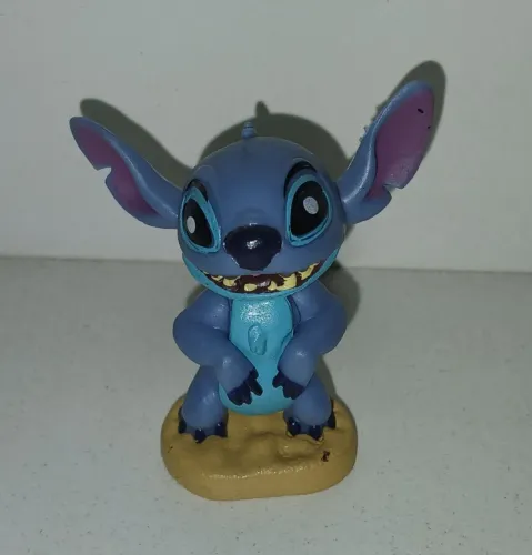 BONECO MINIATURA LILO E STITCH AREIA