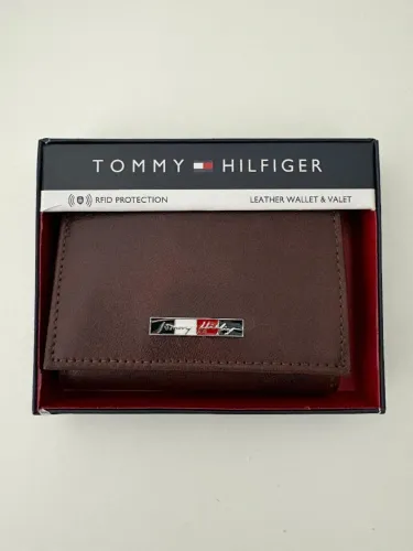 Carteira Tommy Hilfiger Marron