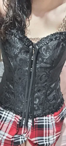 Corset Preto Feminino tamanho G