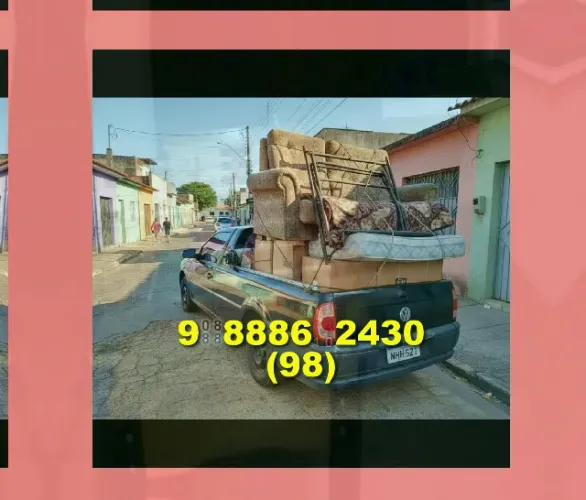 Frete e mudanças em São José de Ribamar, São Luís e Bacabeira! Qualidade e segurança!