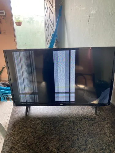 Roku tv quebrada para tirar as peças 