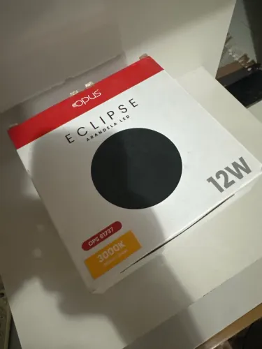02 Luminárias Arandela LED Opus Eclipse (OPS 81737, 12W, 3000K)