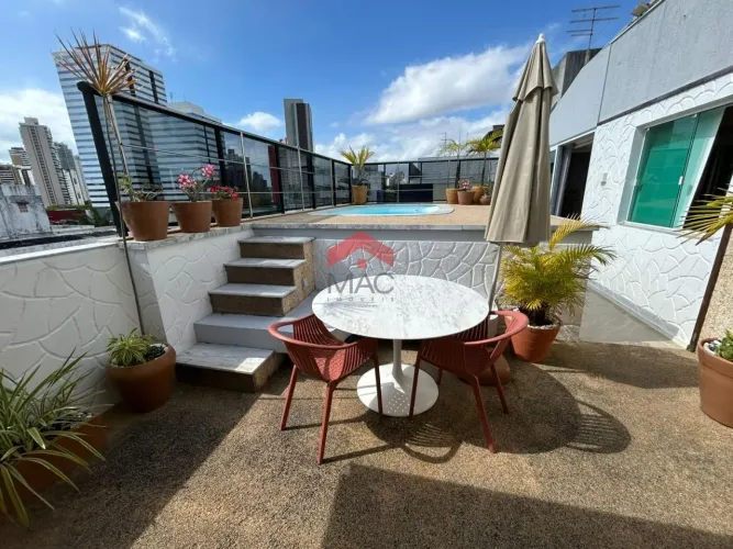 Cobertura Duplex para Venda em Salvador, Costa Azul, 4 dormitórios, 2 suítes, 5 banheiros,