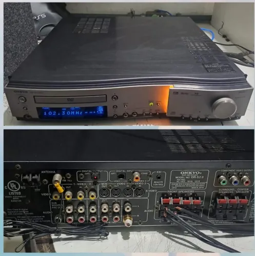 RECEIVER DIGITAL ONKYO DR- 2.0. ( faço preço de desapego )