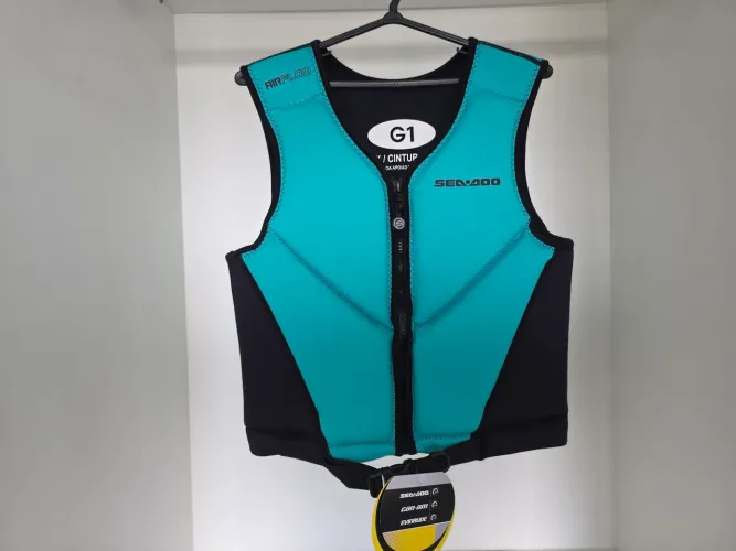 Colete Salva-vidas Sea-doo Air Flow Jet Homologado Neoprene Tamanho G1