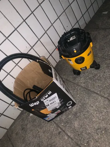 Jato e aspirador para lavagem de carro
