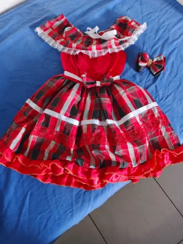 Vestido para festa junina.