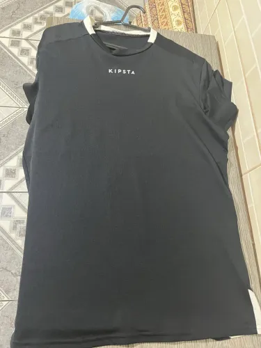Camisa Esportiva Kipsta Preta Masculina Tamanho G - Ótimo Estado