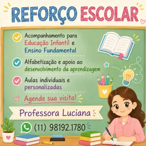 Reforço Escolar - Alfabetização