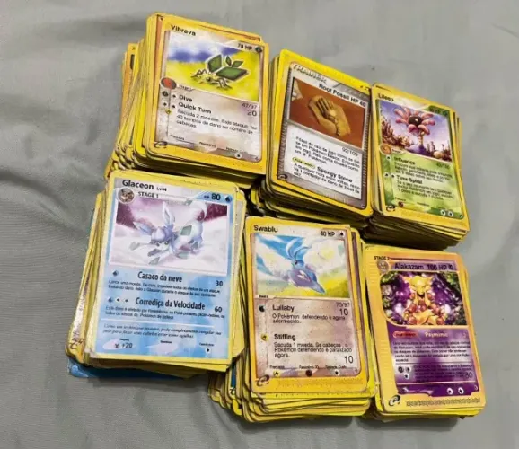 CARDS POKÉMON PEQUENOS - LEIA A DESCRIÇÃO