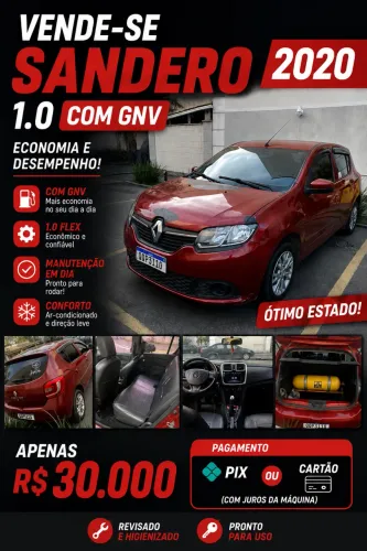 Renault Sandero Expression Flex 1.0 12V 5P 2020