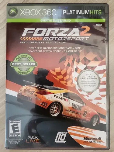 Jogo Forza Motorsport 2 Platinum Hits para Xbox 360