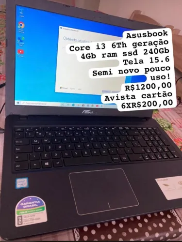 Asusbook core i3 6th