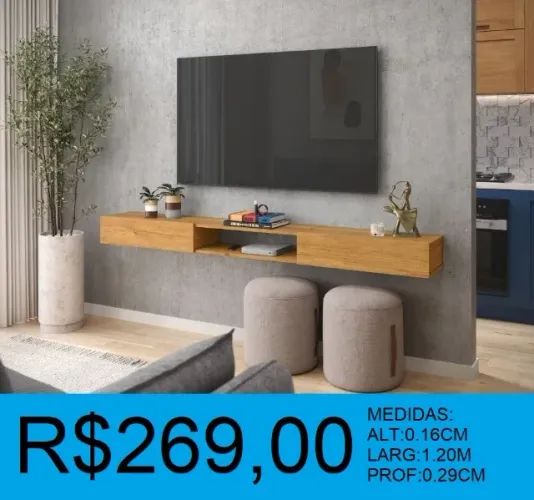 rack suspenso de 1,20 preço imperdivel nicho - temos a pronta entrega