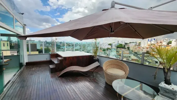 Linda Cobertura com Jacuzzi e Sauna no Jardim Vera Cruz