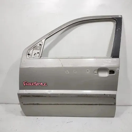 Porta Dianteira Esquerda Ecosport 20013 2012 Bege C Friso Avaria