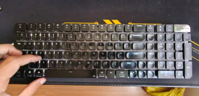 Teclado mecanico wireless/bluetooth/usb xiaomi MIIIW pro