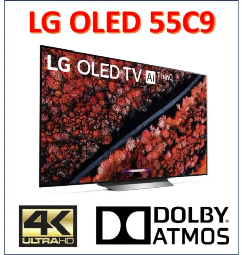 TV OLED 55C9 LG 55" 4K HDR ThinQ AI Inteligência Artificial  Dolby Vision