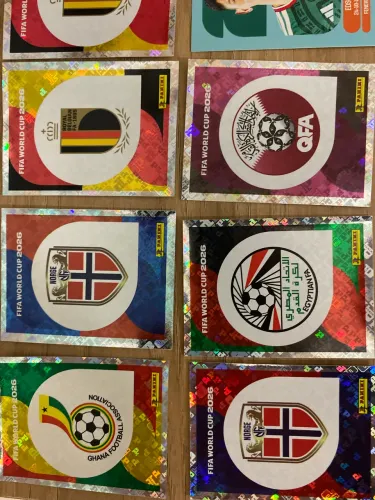 50 figurinhas da sua escolha da copa do mundo 2026