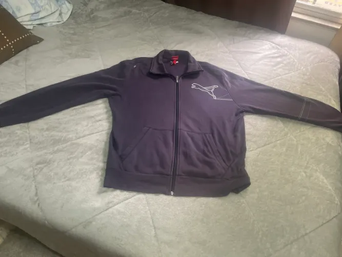 Casaco Azul da Puma TAM US XL