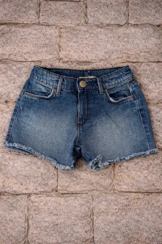 Short infantil menina 