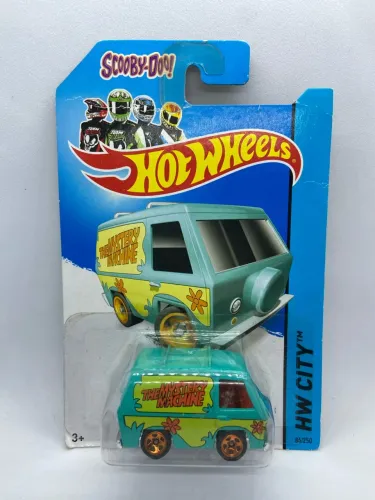 HOT WHEELS THE MYSTERY MACHINE SCOOBY-DOO! Ano 2013 lacrado original raro