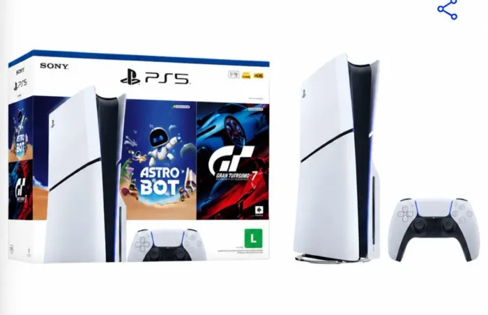 PS5 SLIM DISK 1T 1 ANO DE GARANTIA