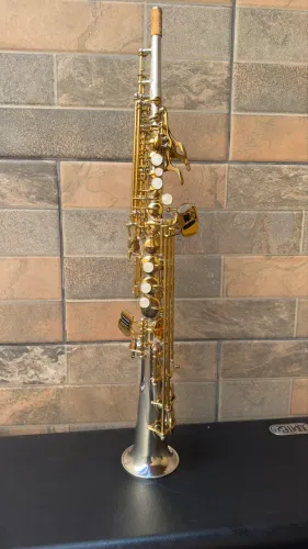 Sax soprano Júpiter 547 prata 