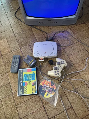 Ps1 completo impecavel + tv 