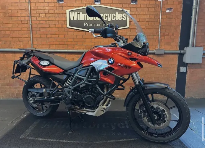 Bmw F700 GS Ano 2017 Vermelha 