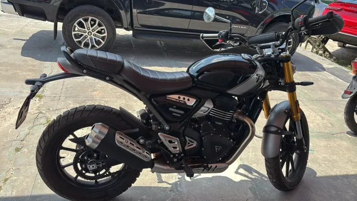 TRIUMPH 400 BARATA PRA VENDER LOGO