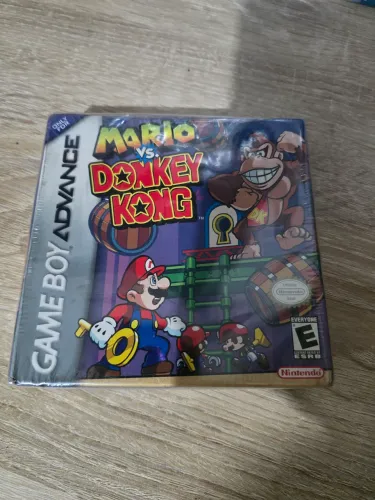 Mario vs Donkey Kong original americano lacrado para Game Boy Advance 