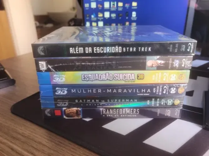 Lote filmes blu-ray + Bluray 3d lacrados