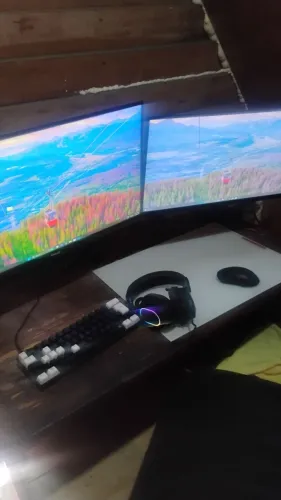 PC Gamer Completo Ryzen 7 5700x3d + RTX 4060 + Monitor 180hz