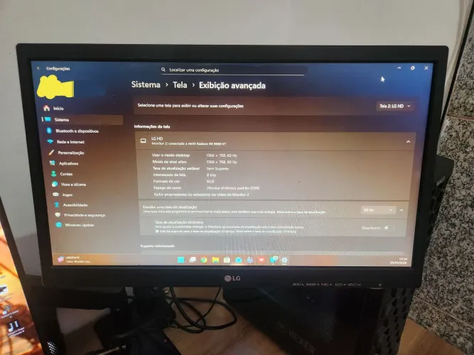 MONITOR HD LG
