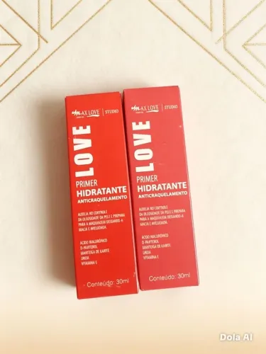Primer Hidratante Anticraquelamento - Max Love 