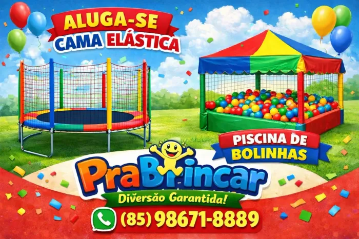 Alugamos brinquedos