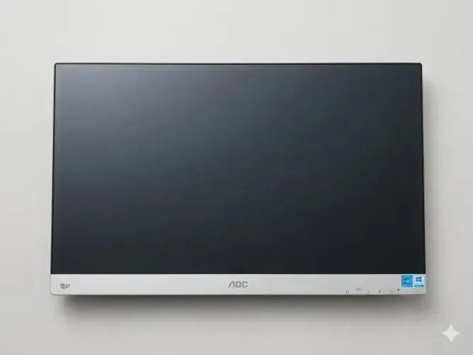 Monitor AOC 23 Polegadas Full HD IPS 3D - Ideal para Suporte de Mesa ou Parede