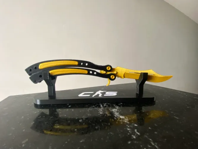 Faca Counter strike : Butterfly com suporte cs2 Csgo