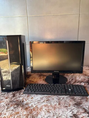 Computador Completo Intel i3 + Monitor 20" | Pronto para Uso | Aceito Cartão