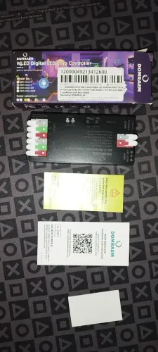 Controlador LED Digital DOMRAEM ESP32 WLED - Novo na Caixa