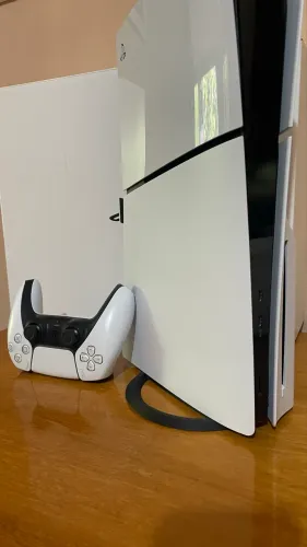 PS5 slim 1 terabyte com leitor de discos com nota fiscal