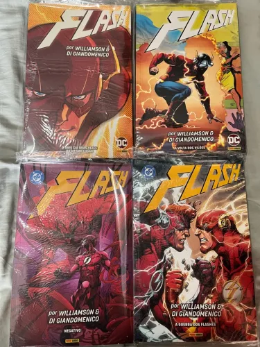 Flash por Joshua williamson - Fase Renascimento uma das melhores do Flash!!