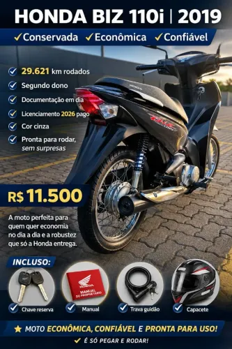 Biz - Honda - super conservada