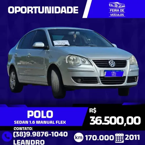 Volkswagen Polo Sedan 1.6 MI Total Flex 8V 4P 2011