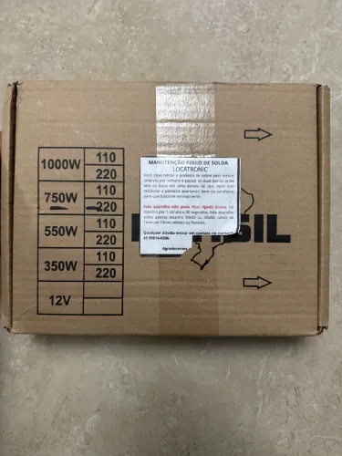 Ferro de solda estanhador 750w 220v