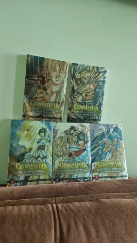 Mangá Cavaleiros do Zodíaco Lost Canvas - Versão Especial - Volumes 1 ao 5