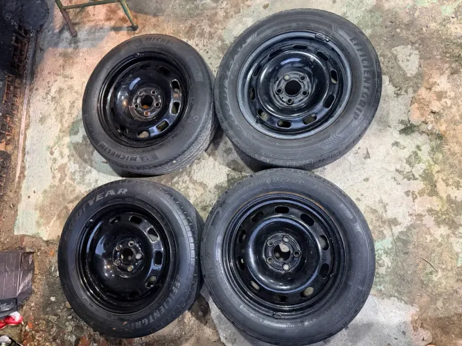 Rodas de ferro 15 5x100