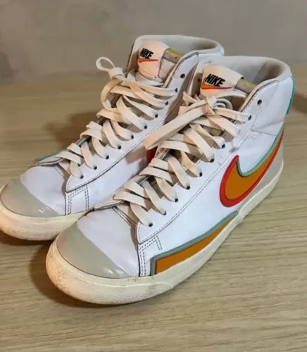 Tênis Nike Blazer Mid Vintage 77, tamanho 39. R$250,00, no site ele custa mais de R$700