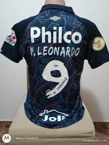 Camisa Santos Umbro comemorativa em homenagem ao Japão de jogo oficial 